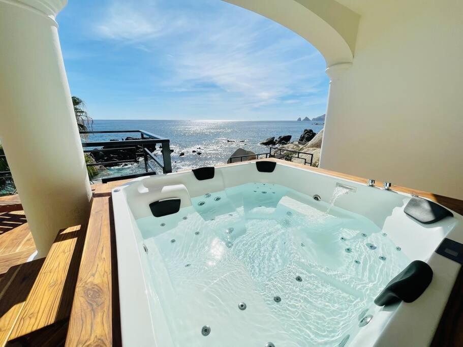 Beach Front Casa Bruma Jacuzzi With Massage Villa Cabo San Lucas Bagian luar foto